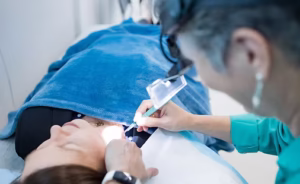 dr angie barker removes a mole