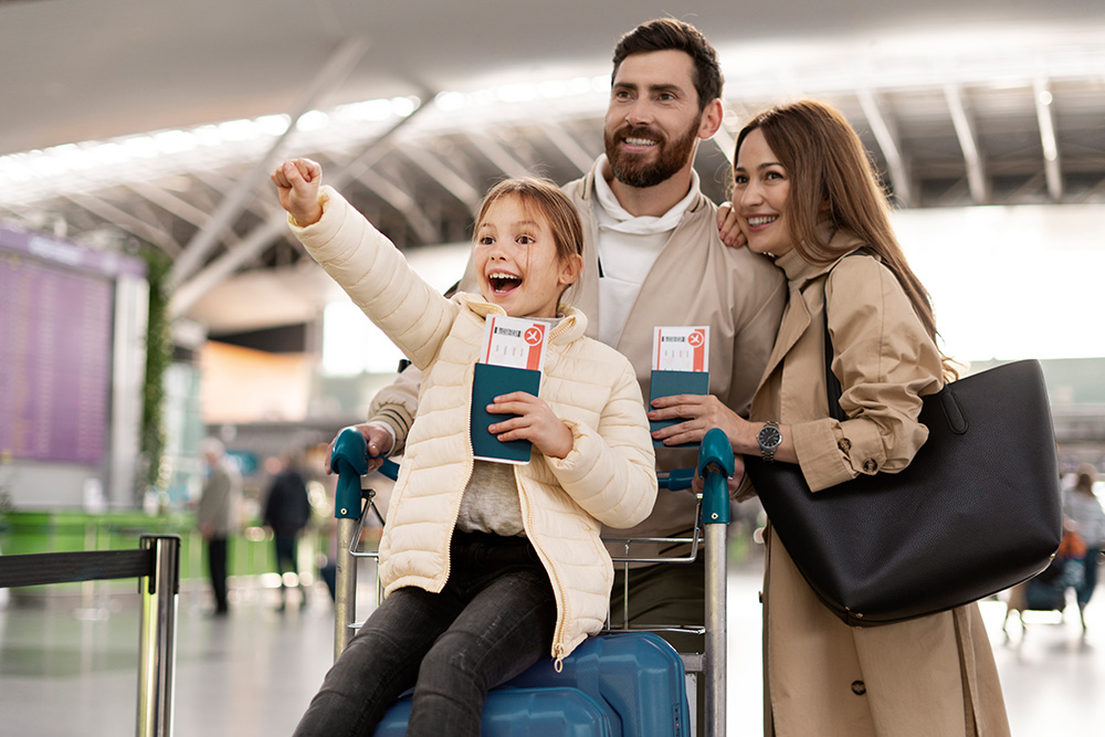 family after seeing travel doctor